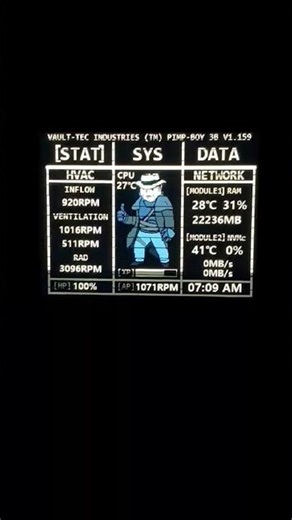 Custom CRT Fallout New Vegas theme