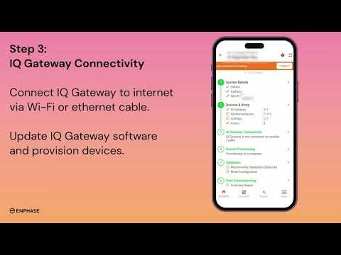 IQ Gateway Software Upgrade for IQ8 Series Microinverter Commissioning