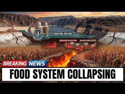 US Food Emergency—Hoover Dam’s DEAD POOL TRIGGERS Agricultural Collapse Across Millions of Acres!