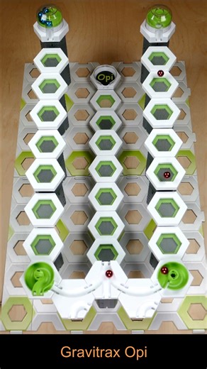 Gravitrax --- fun with trampolins #5