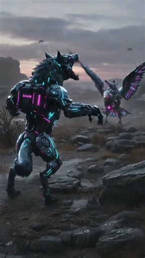 Lone Wolf Crossing the Land of Death |Animal Domination | Animal Universe