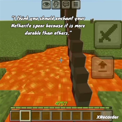 Best enchantments for spear. #minecraft #gaming #enchanment