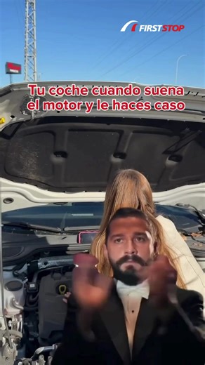 Ese aplauso no es para ti… es para cuando POR FIN decides llevar tu coche al taller. 👏 En First Stop lo dejamos sonando como debe. #FirstStop #Revisión #CocheContento