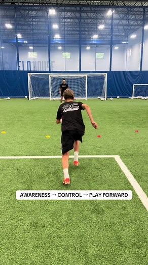 Soccer Drills Focused on Awareness and Control