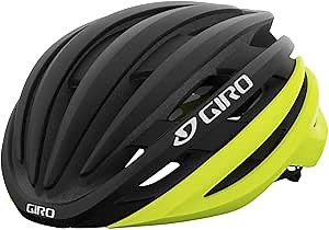 Giro Cinder MIPS Road Helmet MAT-BLK-FD-YEL LRG-59-63-CM