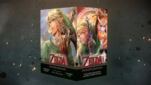 The Legend Of Zelda: Twilight Princess Manga Series Box Set Now Available