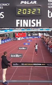 52K views · 1.6K reactions |  COURSE RECORD!  Kenya’s Geoffry Kipchumba flies through Amsterdam and makes history at the 50th TCS Amsterdam Marathon! Congratulations, Kipchumba #Kipchumba #AmsterdamMarathon #CourseRecord Via:- firaollabdella | Ethio runners | Facebook