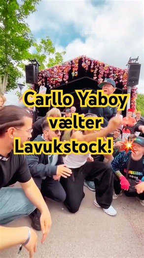 Carllo yaboy startede en JUMP-fest til Lavukstock! 💥 #shorts