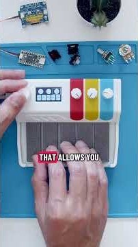 Build a 3D printed vintage synth inspired USB MIDI controller #3dprinting #adafruit