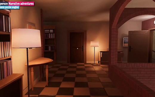 Unity – 叙事冒险游戏开发模板 First person narrative adventures + complete puzzle engine