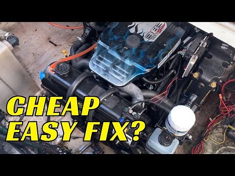 Mercruiser MPI bucks/stalls at cruise speed. Anti-siphon valve and fuel line replacement.