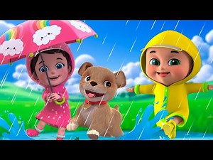 Cham Cham Barish | Re Mama Re Mama Re | Re Mama Re Hindi Rhyme | Children's Popular Animated hindi