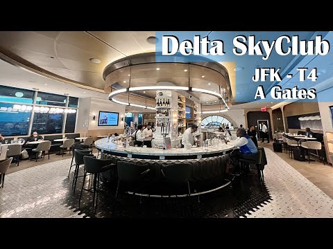 Lounge Review: Delta SkyClub JFK - Terminal 4 - A Gates