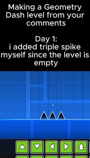 Making a GD level from your comments | Day 1