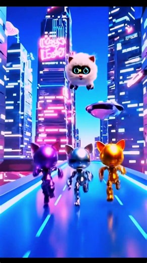 “MeowBot Gadget Chase!” 🚀🐱 #MeowBotWorld #KidsAdventure #ViralShorts