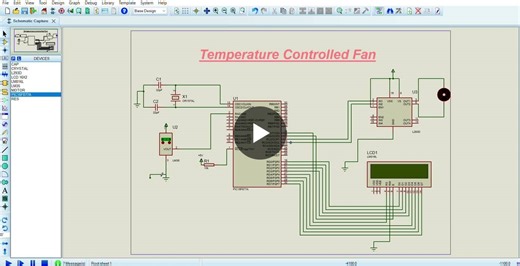 Temperature Controlled Fan using PIC16F877A Microcontroller | Er. Vishal Patil posted on the topic | LinkedIn