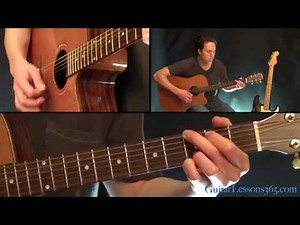 More Than A Feeling Guitar Lesson Pt.1 - Boston - All Acoustic Guitar Rhythm Parts