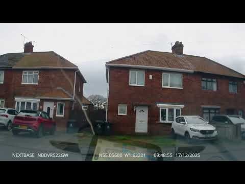 Gosforth test route 3 Great N Rd, Dudley, A189, A19S Killingworth Way