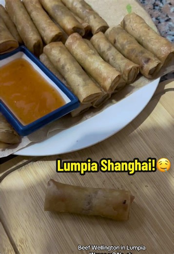 Lumpia Shanghai: A Unique Twist on Beef Wellington