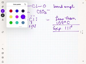 SOLVED:A Chlorine gas (Cl2) is used as a disinfectant in municipal water supplies, although chlorine dioxide (ClO2) and ozone are becoming more widely used. ClO2 is a better choice than Cl2 in this application because it leads to fewer chlorinated by-products, which are themselves pollutants. (a) How many valence electrons are in ClO2 ? (b) The chlorite ion, ClO2^-, is obtained by reducing ClO2. Draw a possible electron dot structure for ClO2^- . (Cl is the central atom.) (c) What is the hybridi