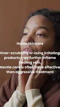 Why Do Red Spots Stay After Pimples? #shorts #shortvideo #skincare #darkspots #pimples