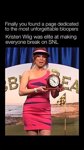 Unforgettable Bloopers on Instagram: "Kristen Wiig became one of Saturday Night Live’s most effective scene-breakers through exaggerated physical comedy and unpredictable character choices. Her performances often escalated just enough to push castmates past their limits without fully derailing the sketch. Co-stars frequently struggled to stay composed as Wiig leaned deeper into awkward pauses, strange voices, and uncomfortable eye contact. Many of her sketches are remembered just as much for who