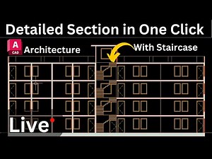 Instant Elevations, Sections, and Sectional Elevations in AutoCAD | Live Demonstration