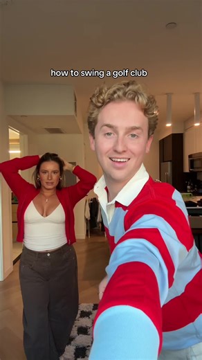 i’m crying @selena lucchese | How To Swing A Golf Club