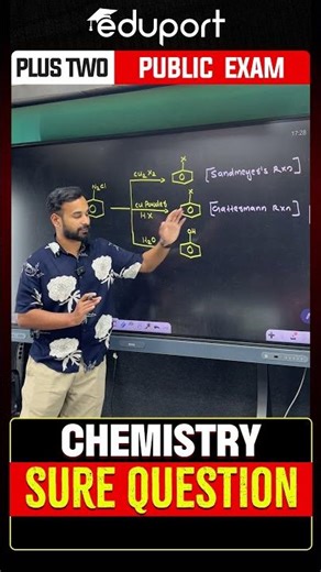 3 Important Reaction of Benzene diazonium chloride | Eduport Plus Two