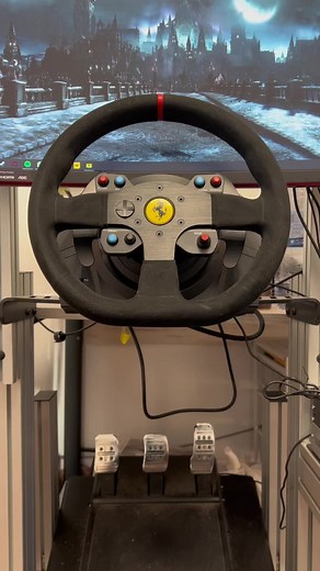 Thrustmaster T300RS ALCANTARA EDITION Startup