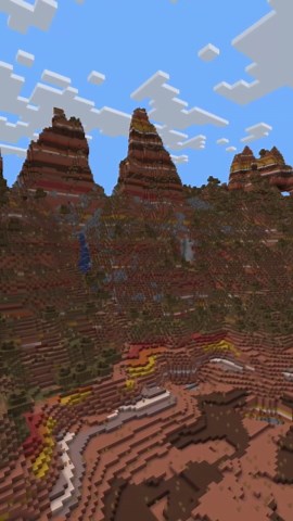Badlands Mountains Seed – Minecraft 1.20.6
