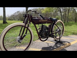 Indian Board Track Racer Tribute Test Ride - EDG Classics
