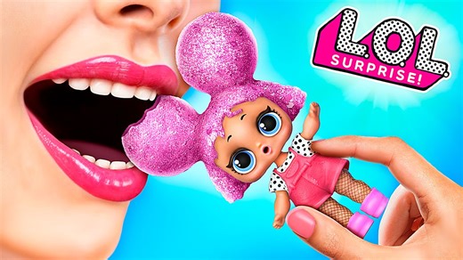 LOL惊喜！有秘密的新头发！30 个娃娃 DIY