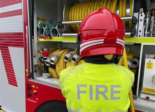 Firefighters tackle serious fire at St Martins School