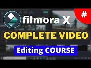 Filmora X Complete Video Editing Tutorial For Beginners | Filmora 10 | best video editing software