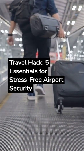 Don't stress and follow these tips! See the world for less with agoda.com ✈️ #Agoda #Travel #Traveltips #Travelhacks #airporthacks | agoda