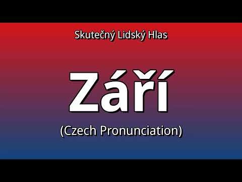 👉 How To Say: Září - Czech Pronunciation