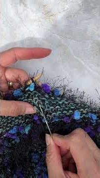 Dropped stitch many rows back? No panicking. Use this dual latch hook to fix it. #knitting #shorts