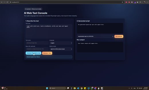 Automate Playwright with Ollama and DeepSeek | Saad Mohamed posted on the topic | LinkedIn