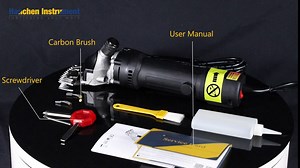 Hanchen Sheep Shears 350W Professional Electric Clippers 6-Speed for Sheep Alpaca Llamas Large Dog Farm Livestock Heavy Duty Potable Animal Long Hair Fur Shearing Clippers (110v)