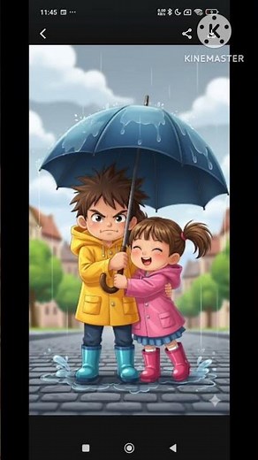 Childhood Love Story 💖 | Cute Cartoon Love Story Animation"