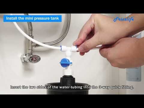 Frizzlife M800 Mini Pressure Tank Installion Guide