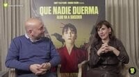 Aitana Sánchez-Gijón ('Que nadie duerma'): "El rodaje fue completamente distinto a lo que había hecho antes"