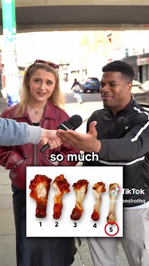 How Many Chicken Wings Can You Eat? Street Interview