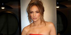 Jennifer Lopez Just Showed Off Her Legs in an Asymmetrical Red Dress—Here’s Where to Buy It