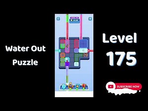 Water Out Puzzle Level 175 Walkthrough 💧 | Step-by-Step Solution | SolutionGuruji