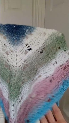 Butterfly Stitch Prayer Shawl Cant wait to wear it