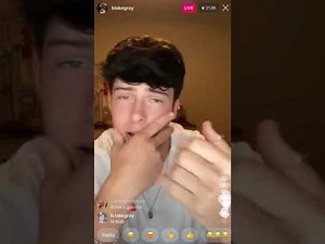 Blake Gray 7/24/20 Instagram live