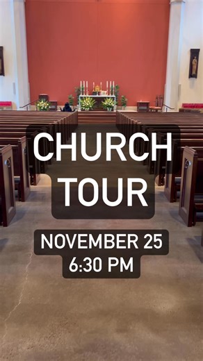 1.7K views · 47 reactions | Join Matt Gill, St. Philip Director of Formation, in exploring the different parts of the church and their significance! Meet us in St. Joseph Hall at 6:30 pm on Tuesday, November 25. | St. Philip the Apostle Catholic Church | Facebook
