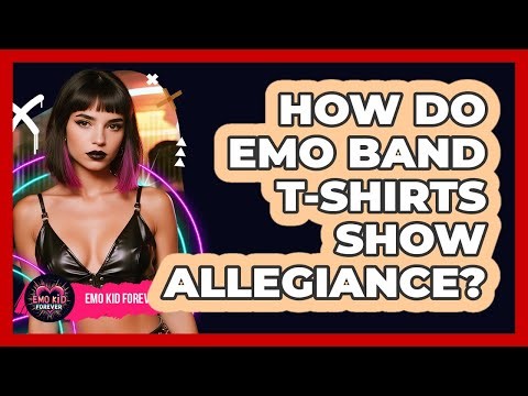 How Do Emo Band T-Shirts Show Allegiance?